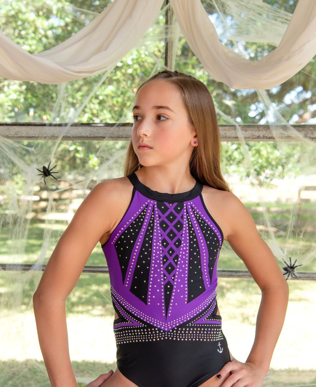 Spellbound Spook Gymnastics Leotard