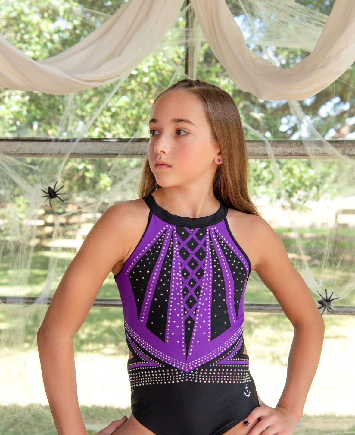 Spellbound Spook Gymnastics Leotard