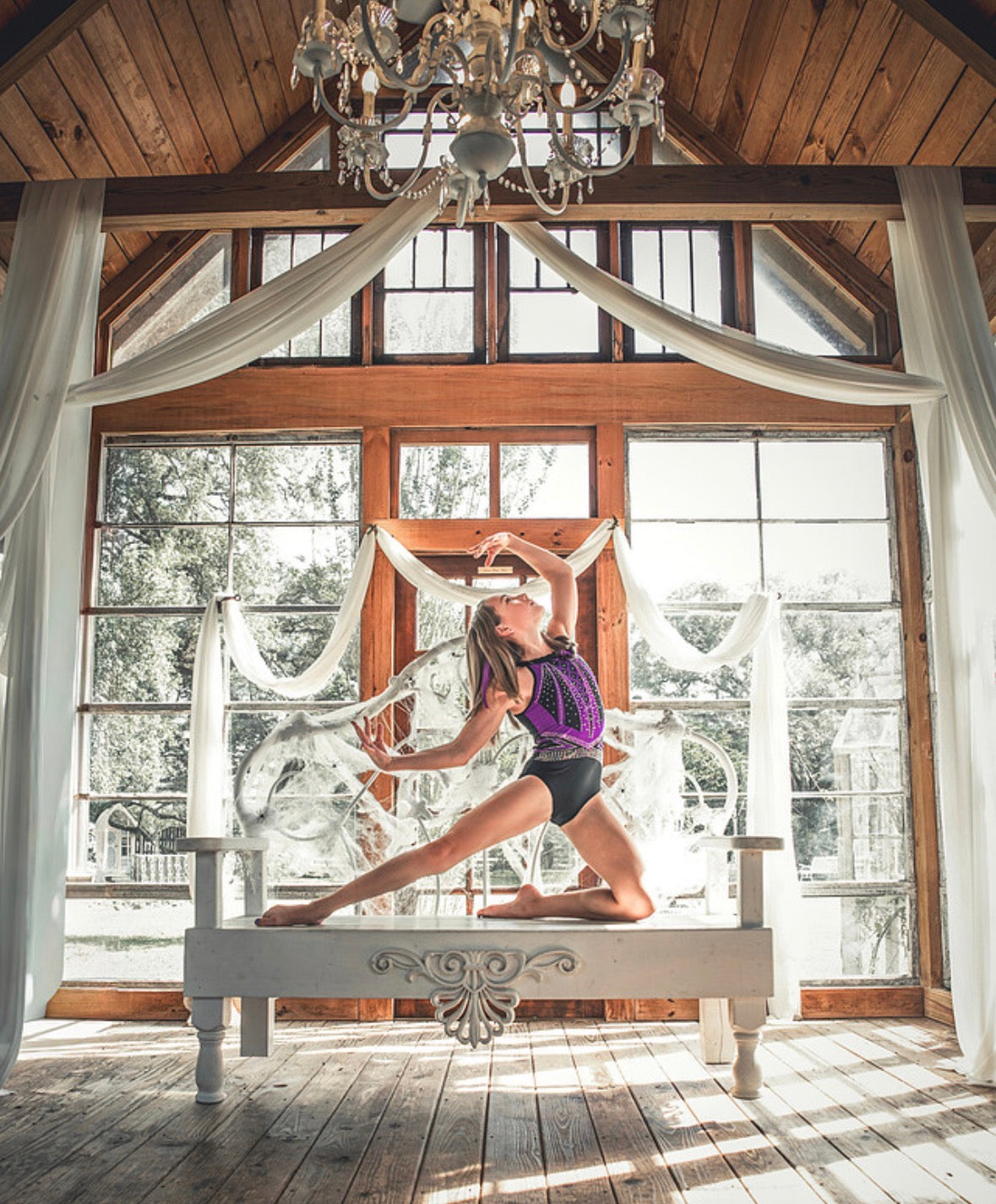 Spellbound Spook Gymnastics Leotard