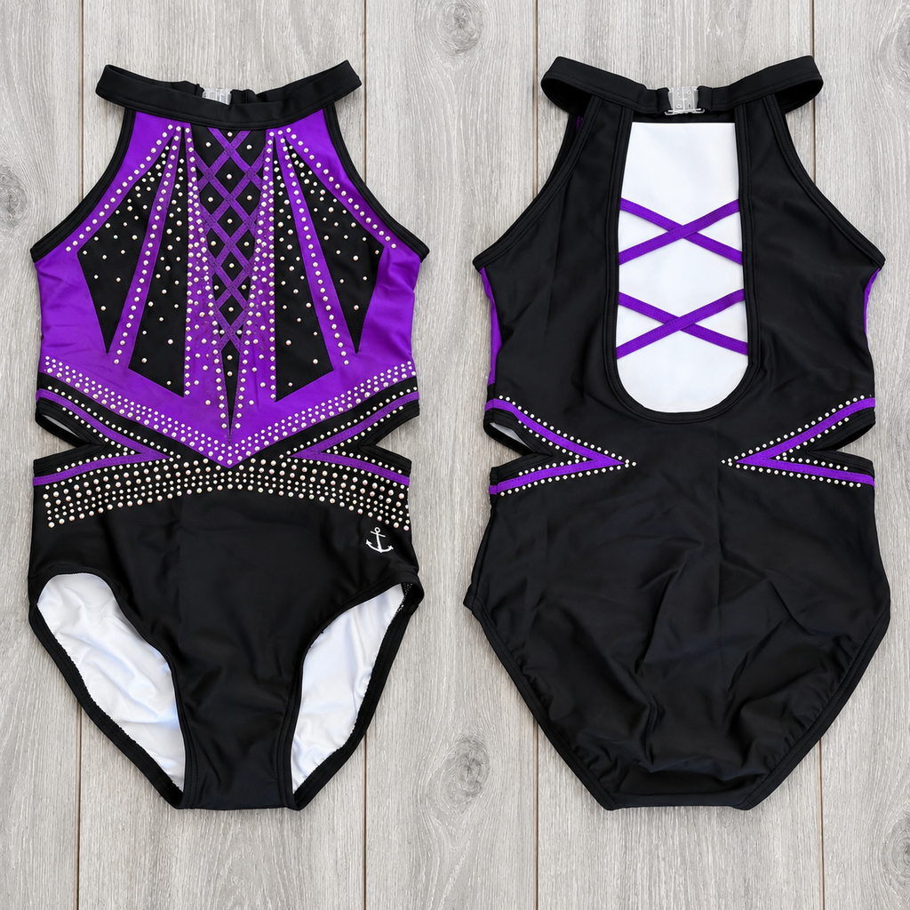 Spellbound Spook Gymnastics Leotard